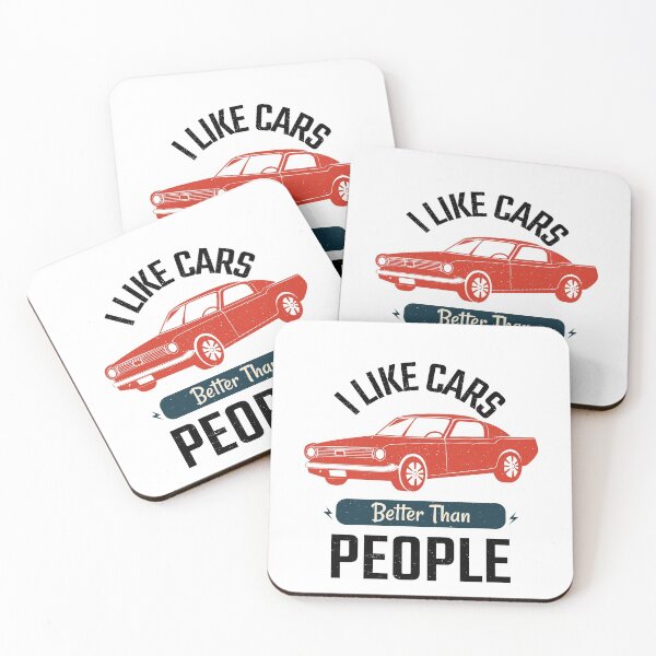 Item preview, I Like Cars Better Than People designed and sold by OraitoShop.