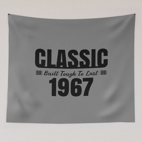 Item preview, Classic 1967 Built Tough To Last Birthday, Car Truck Automotive Year  designed and sold by CharJens.