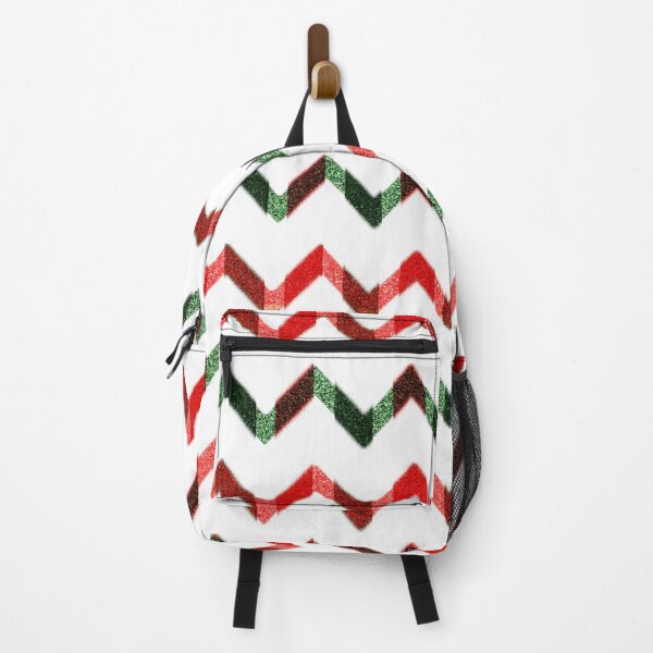 Item preview, Red White and Green Chevrons Lines designed and sold by shiko1234.