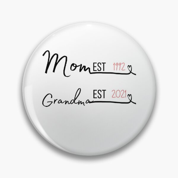 Item preview, Mom Est 1992 Grandma Est 2021-best gift for mom-best gift for nana designed and sold by PIXEcompany.