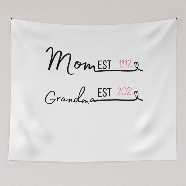Item preview, Mom Est 1992 Grandma Est 2021-best gift for mom-best gift for nana designed and sold by PIXEcompany.