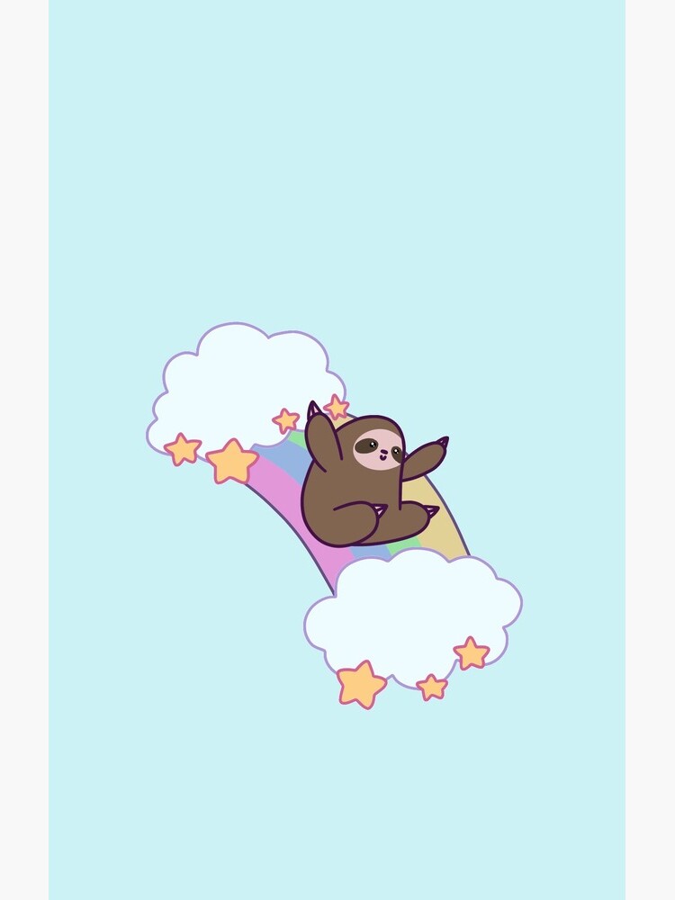 Rainbow Cloud Sloth by SaradaBoru