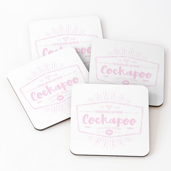 Item preview, Vintage Cockapoo (baby pink) designed and sold by CarpenterPhoto.