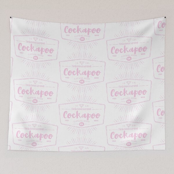 Item preview, Vintage Cockapoo (baby pink) designed and sold by CarpenterPhoto.