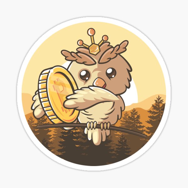 SDP OWL 7 bitcoin Sticker