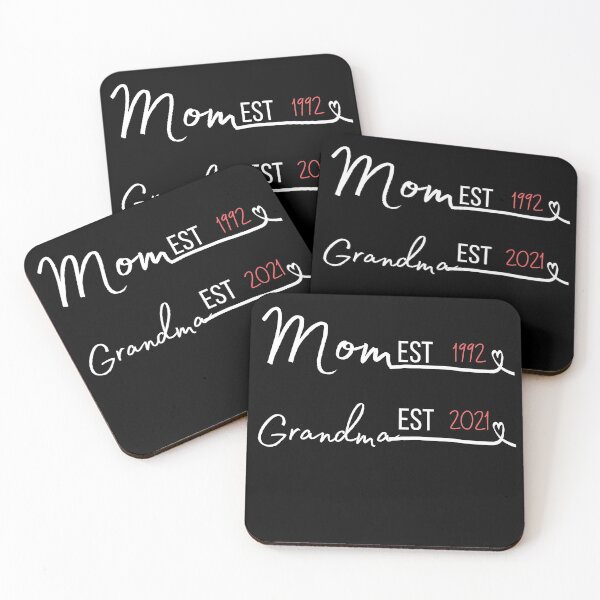 Item preview, Mom Est 1992 Grandma Est 2021-best gift for mom-best gift for nana designed and sold by PIXEcompany.