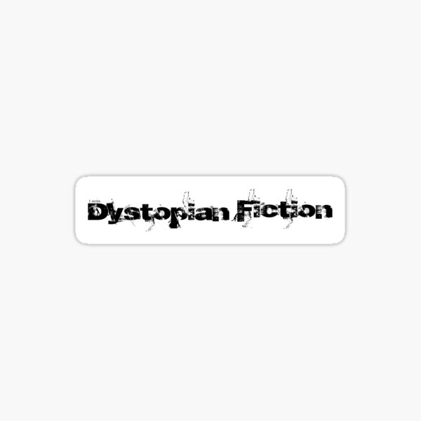 Item preview, I write Dystopian designed and sold by HRSCreates.