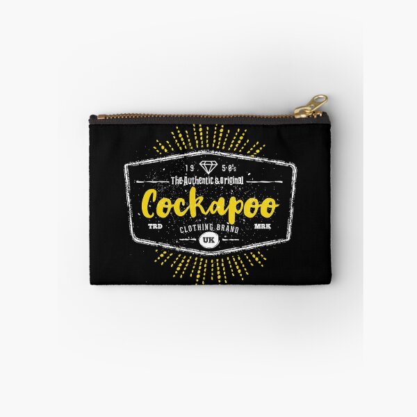 Item preview, Vintage Cockapoo (white and yellow) designed and sold by CarpenterPhoto.