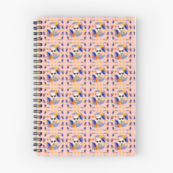 Aperçu de l'œuvre Juste Chinchilling Motif Floral Rose Chinchilla Mignon créée et vendue par ChinStore.