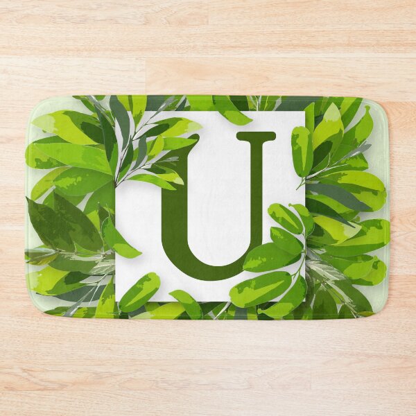 Item preview, Monogram U Foliage Frame | Wedding Letters | Floral Letter designed and sold by VinBasis.