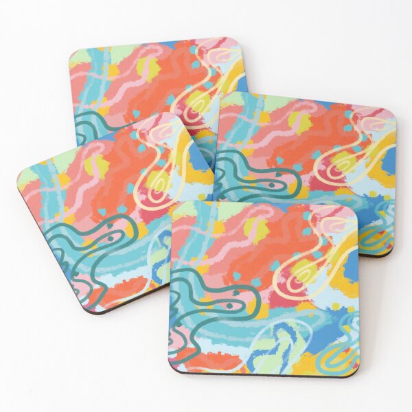 Item preview, Fun Colorful Abstract Background designed and sold by julesanderson.