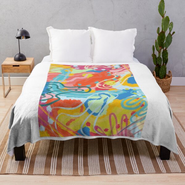 Item preview, Fun Colorful Abstract Background designed and sold by julesanderson.
