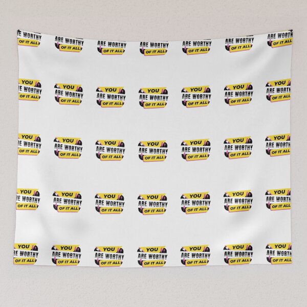 Item preview, You Are Worthy of  it All. designed and sold by HAMSAN'S  STORE.