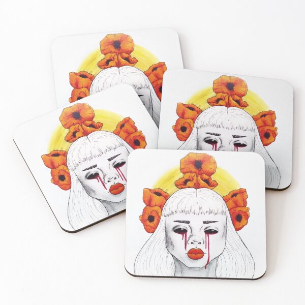 Item preview, Orange Poppy Sunshine Queen designed and sold by sketchymoth.