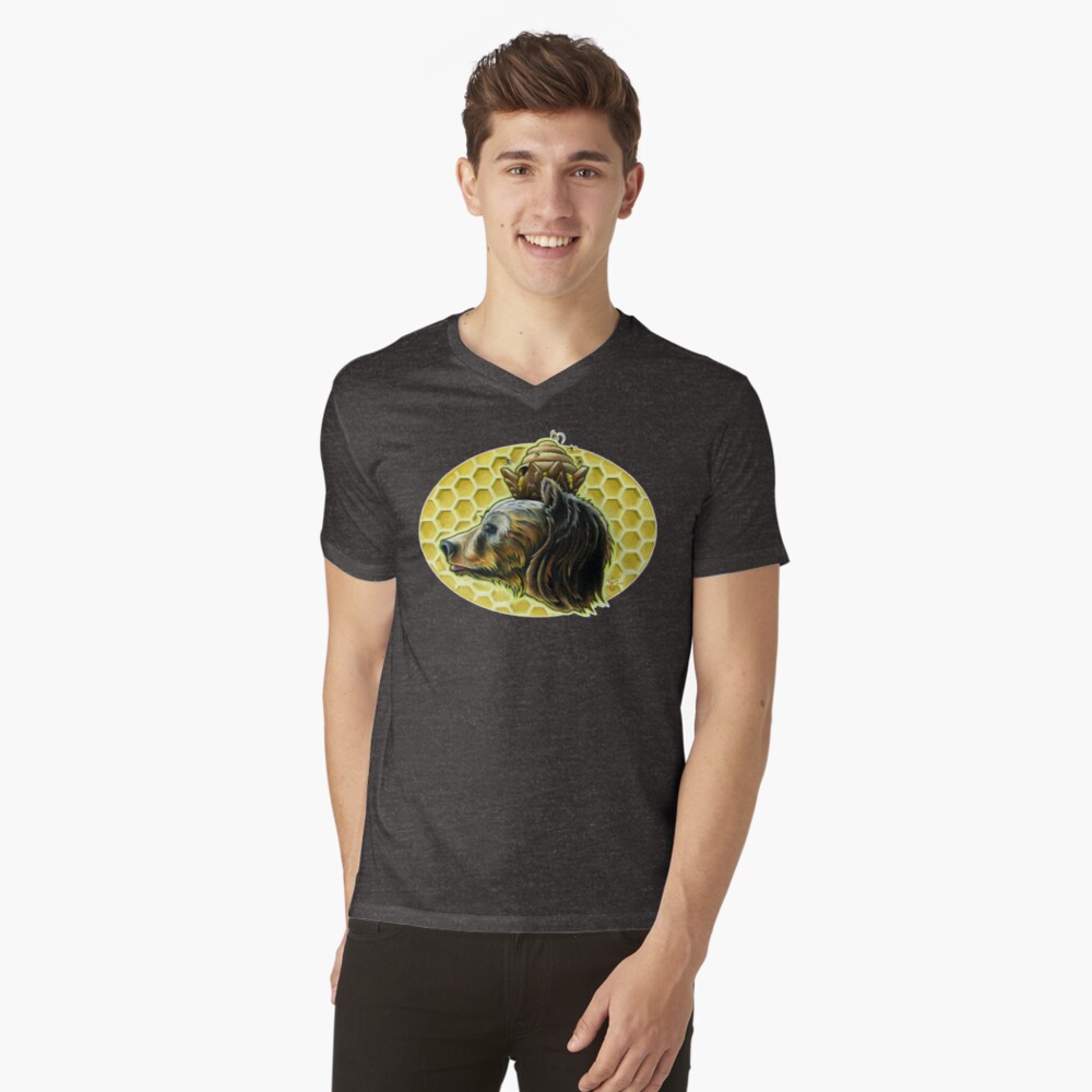 Item preview, V-Neck T-Shirt designed and sold by jabwai.