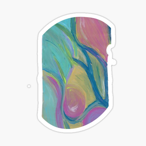 Garden Growth on Metal Sheet Sticker