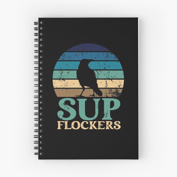 Item preview, Sup Flockers Crow Lover Funny Distressed Vintage  designed and sold by 1stAmendMerch.
