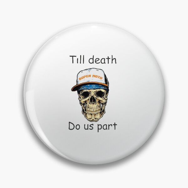Item preview, Skull Supermoto Until Death Do Us Part designed and sold by sidollar.