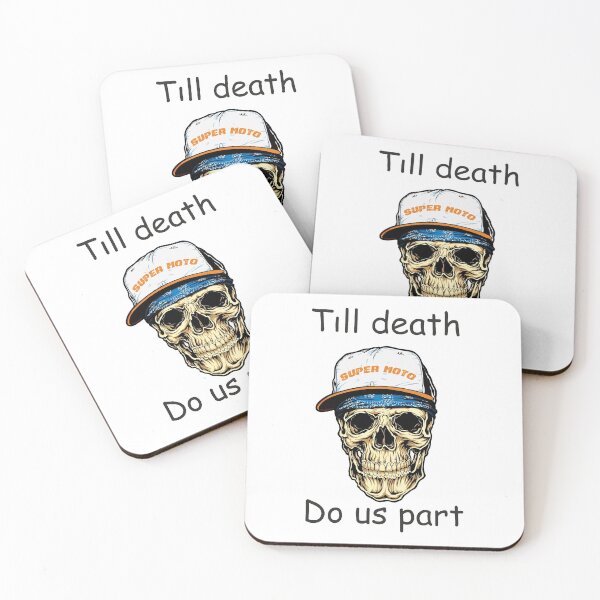 Item preview, Skull Supermoto Until Death Do Us Part designed and sold by sidollar.