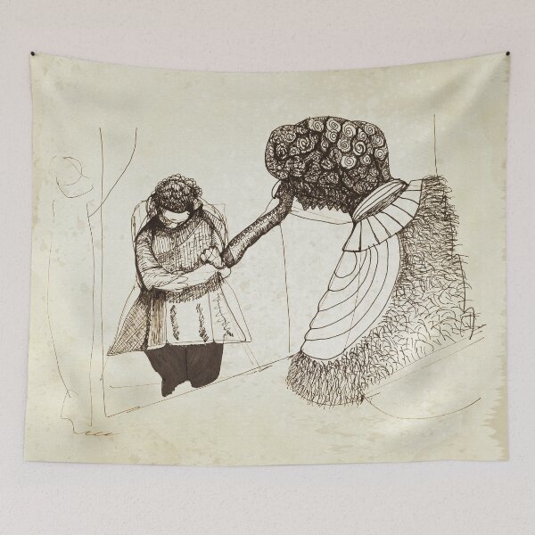 Item preview, Antique print - Monsters and myths 2 designed and sold by MarkOnPaperArt.