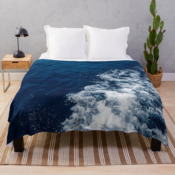 Item preview, Deep blue ocean waves designed and sold by SandShopDesigns.