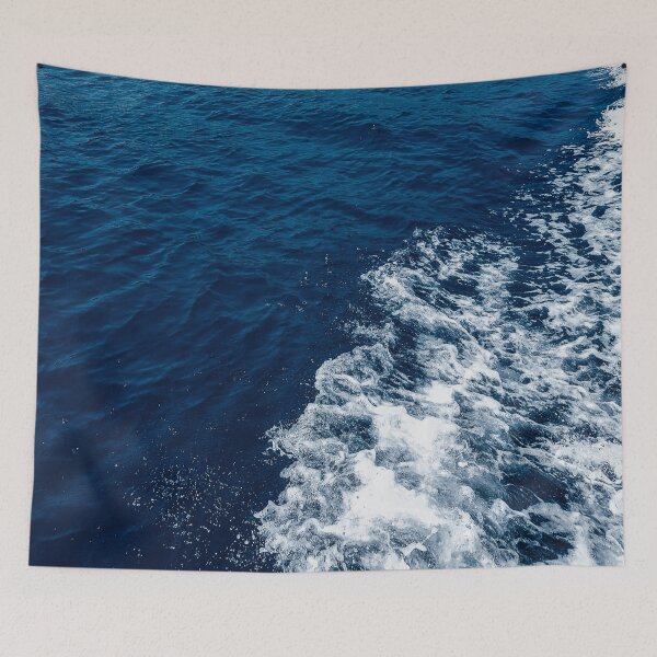 Item preview, Deep blue ocean waves  designed and sold by SandShopDesigns.