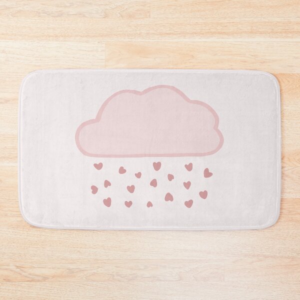 Item preview, Pink heart raining cloud/ darker version designed and sold by muffinstandd.