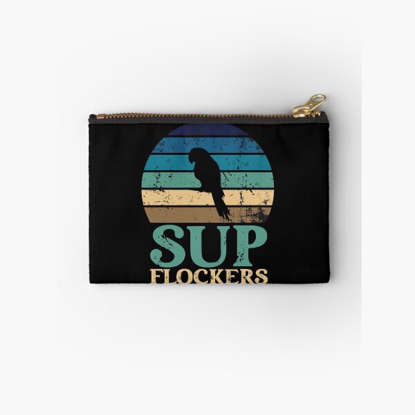 Item preview, Sup Flockers Parrot Lover Funny Distressed Vintage designed and sold by 1stAmendMerch.