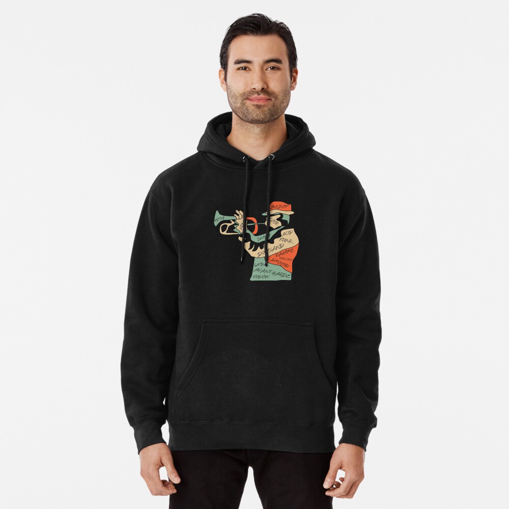 Item preview, Pullover Hoodie designed and sold by jazzworldquest.