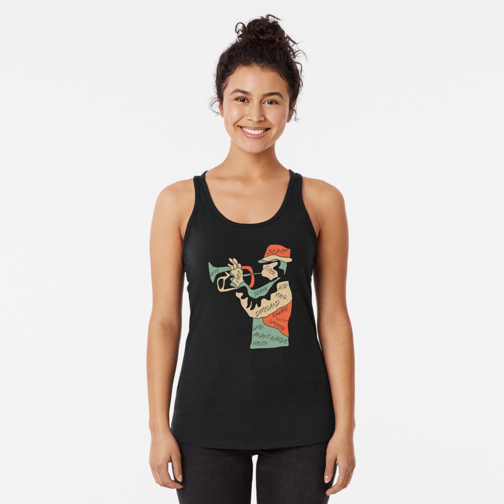 Item preview, Racerback Tank Top designed and sold by jazzworldquest.
