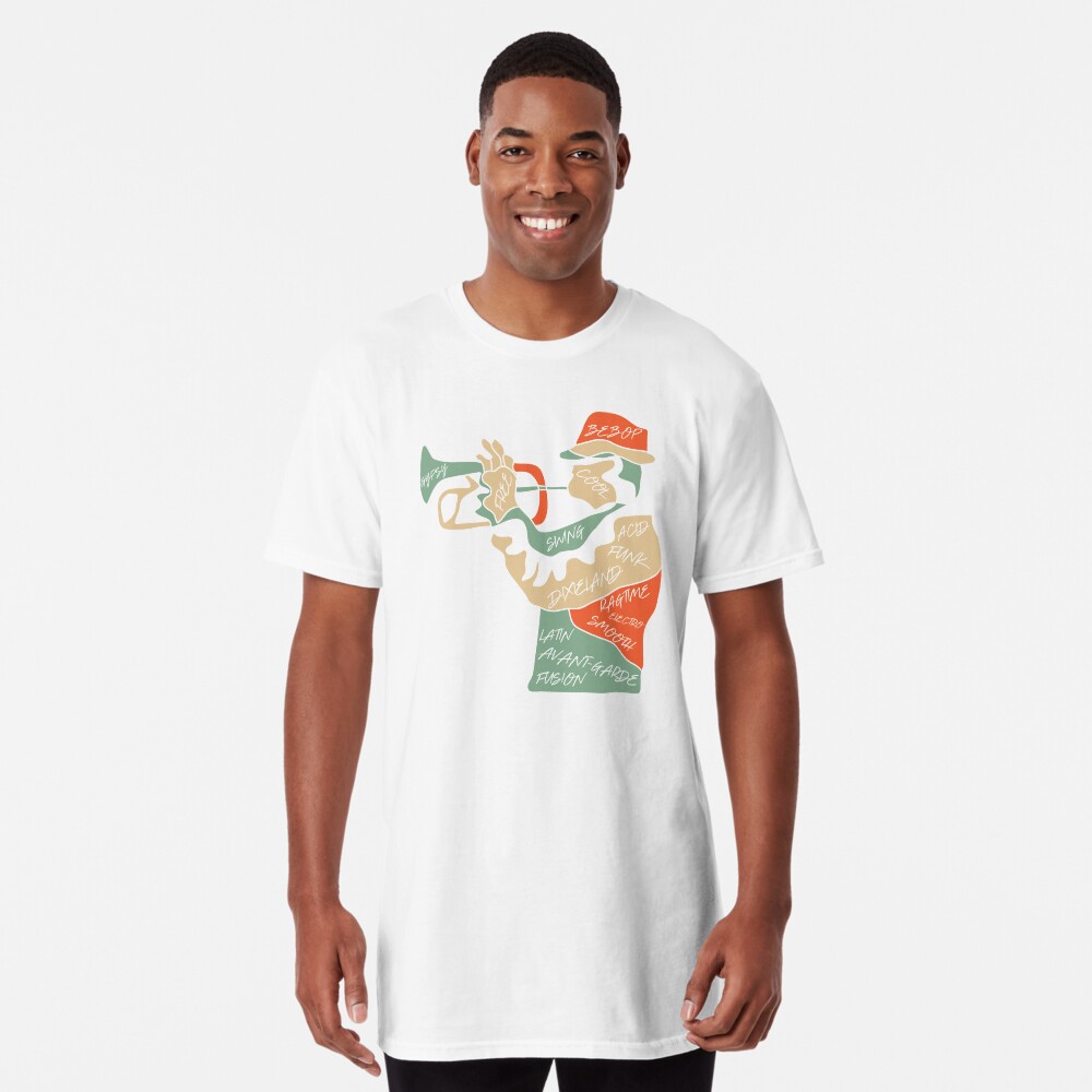 Item preview, Long T-Shirt designed and sold by jazzworldquest.