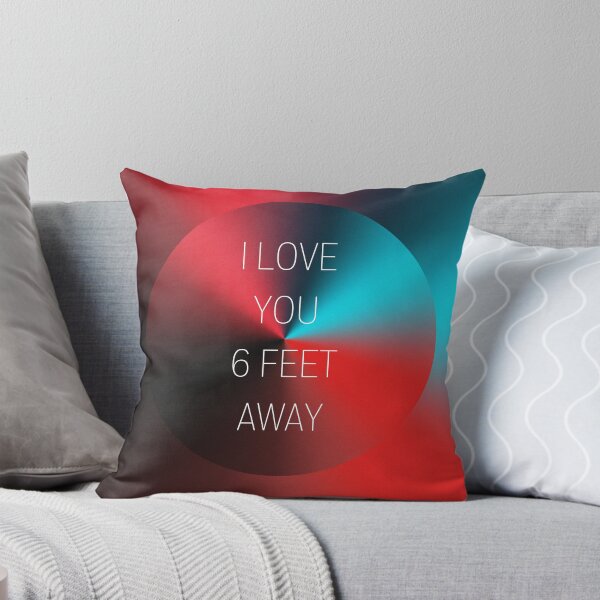 Item preview, Abstract I Love You Six Feet Away designed and sold by Dandihara.
