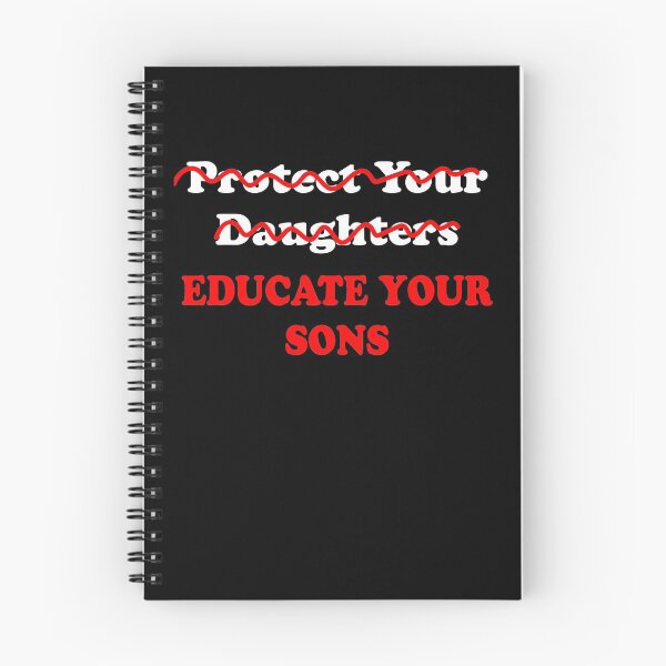 Item preview, EDUCATE your sons nobody should live in fear designed and sold by MrE-Tees.