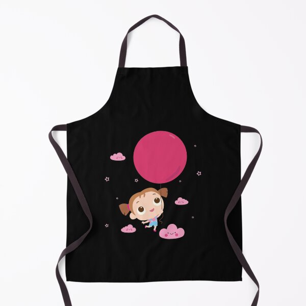 Item preview, Girl balloon & clouds gift child / school child designed and sold by Lenny Stahl.