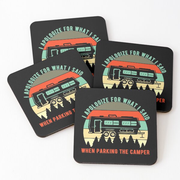 Item preview, Funny Camper RV Apology designed and sold by Rooster Syndicate.
