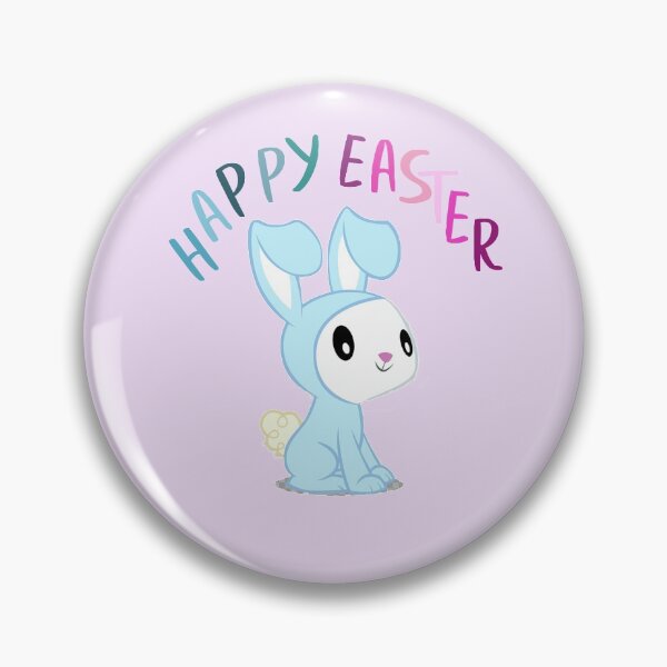 Item preview, Angel Bunny Happy Easter  designed and sold by ClumsyClouds.