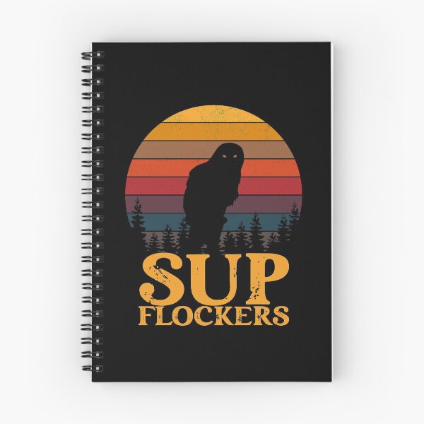 Item preview, Sup Flockers Owl Lover Funny Distressed Vintage  designed and sold by 1stAmendMerch.