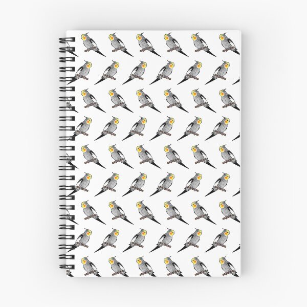 Item preview, Little Cockatiels Pattern designed and sold by Alienphysique.