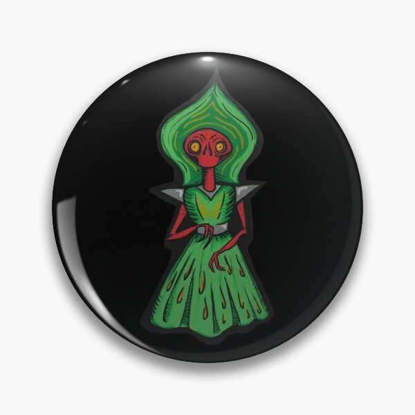 Item preview, The Flatwoods Monster designed and sold by MapleMothPaints.