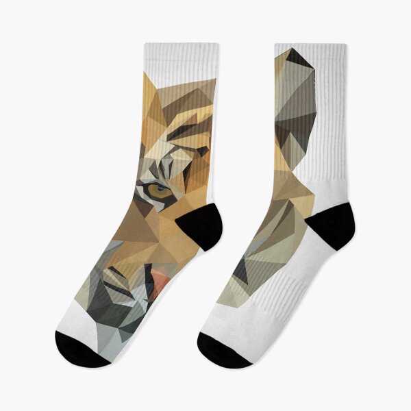 Item preview, FIERCE TIGER GEOMETRIC designed and sold by tenfiftytwo.