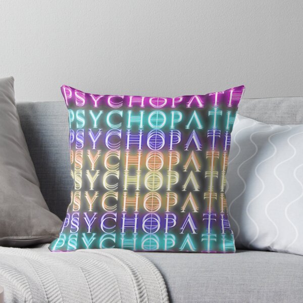 Artikelvorschau, Psychopath. Teil der Kampagne "Embrace Your Weird" - Neon Pattern entworfen und verkauft von BOLDconcepts.