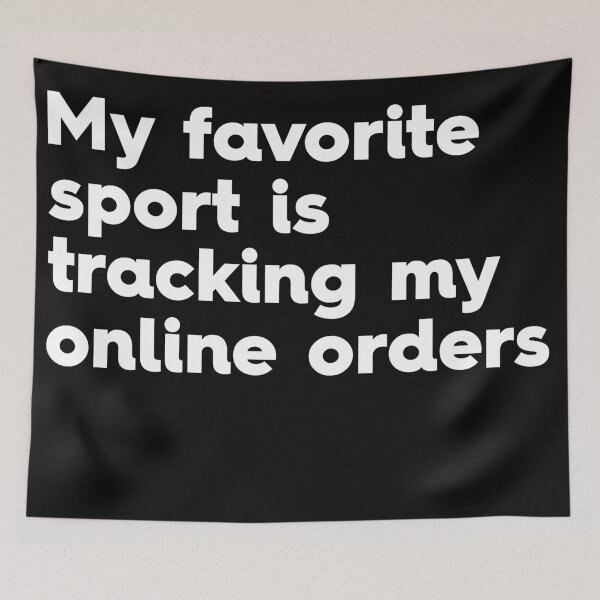 Item preview, my favorite sport is tracking my online orders designed and sold by VintagePrada.