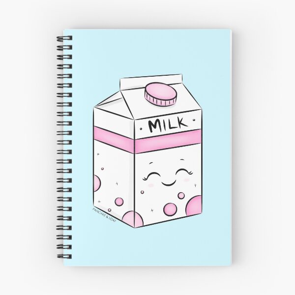 Item preview, Happy Milk Carton - Pink designed and sold by PancakeAndLoaf.