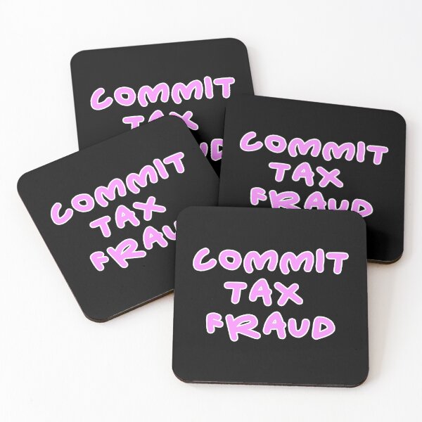 Item preview, Commit tax fraud pink design designed and sold by Captain-Jackson.