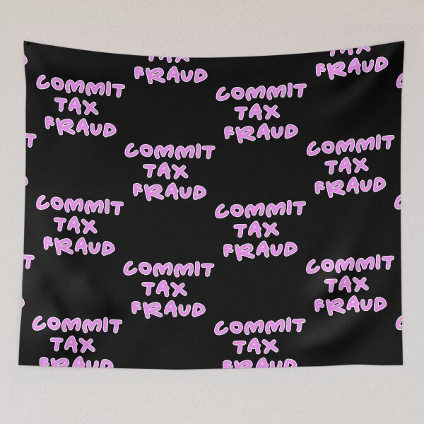 Item preview, Commit tax fraud pink design designed and sold by Captain-Jackson.