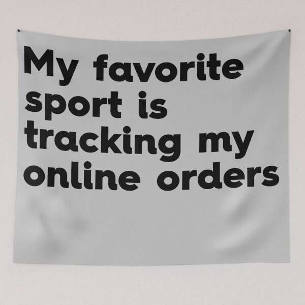 Item preview, my favorite sport is tracking my online orders designed and sold by VintagePrada.