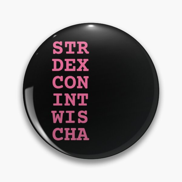 Item preview, Dungeons & Dragons Stats designed and sold by nicegnome.
