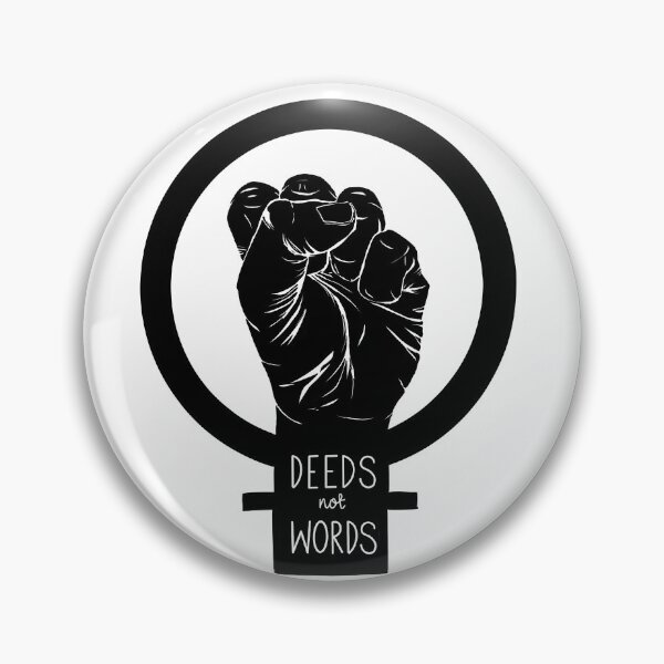 Item preview, Deeds Not Words designed and sold by kimeneycricket.
