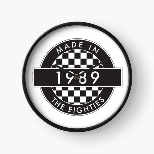 1989: MADE IN THE EIGHTIES Clock