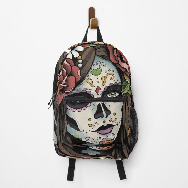 Item preview, colorful carnival girl face designed and sold by Moueddene.